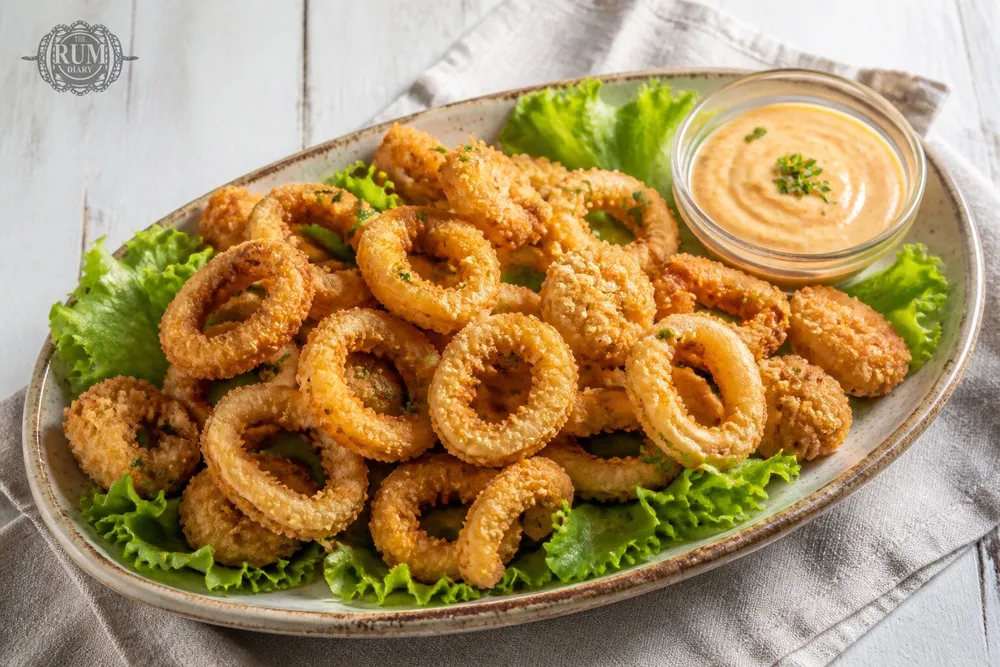 Готовые кольца Готовые кольца кальмара в кляре
