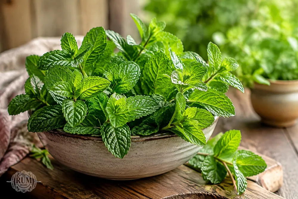 Мята перечная "Peppermint" – распространенная основа для мятных ликеров